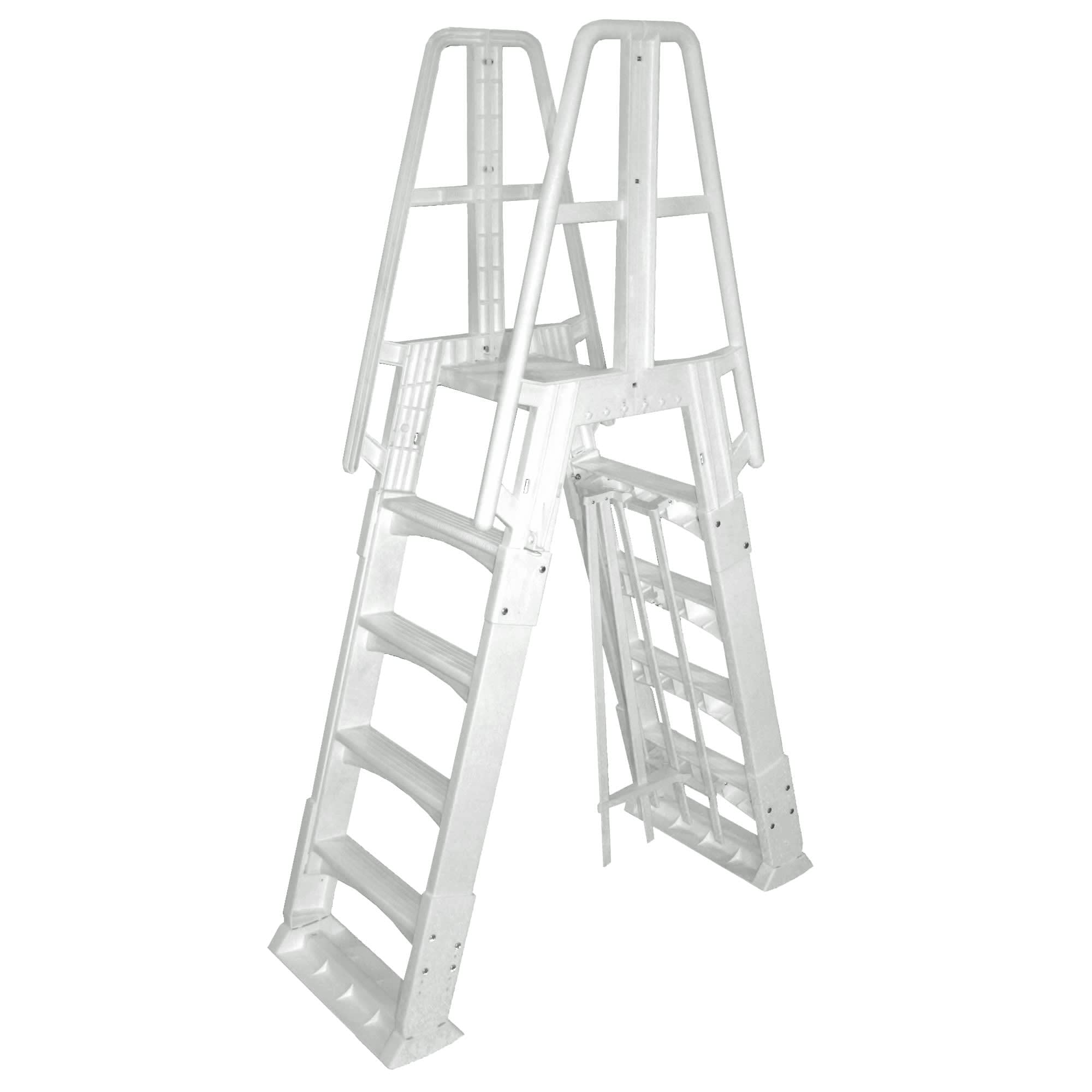 Amazon.com : Blue Wave Premium A-Frame Above Ground Pool Ladder